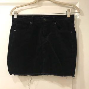 Brandy Melville corduroy mini skirt size S